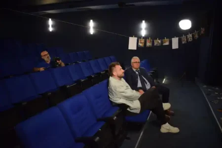 Bopparder Kinosaal wird zum Fernsehstudio